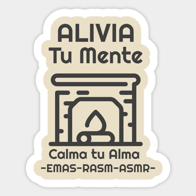 Alivia la mente, Calma tu alma. Sticker by ASanchezTi